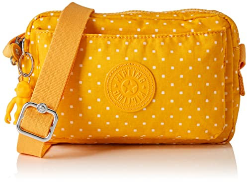 Kipling Damen Abanu Umh ngetaschen, Soft Dot Gelb, Einheitsgröße EU