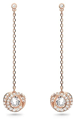 Swarovski Damen-Ohrstecker Metall Swarovski-Kristall One Size Roségold 32021367