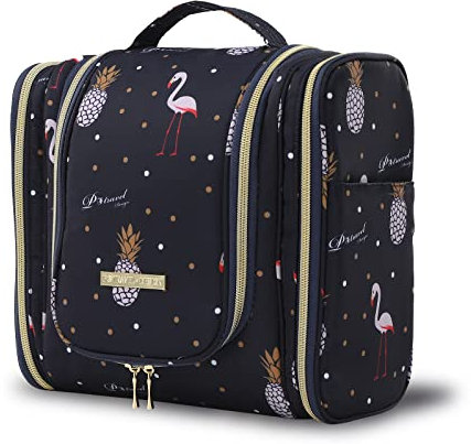 Lychii Kulturbeutel zum Aufhängen, Groß Wasserdicht Waschtasche, Reise Kosmetiktasche Waschbeutel, Makeup Tasche Toiletttasche für Frauen & Mädchen
