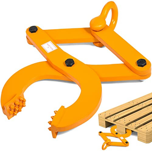 VEVOR Estrattore per Pallet a Forbice in Acciaio Solido, capacità 3T/7000 libbre, Apertura 6 x 1/2 mascella di Altezza per Carrello elevatore