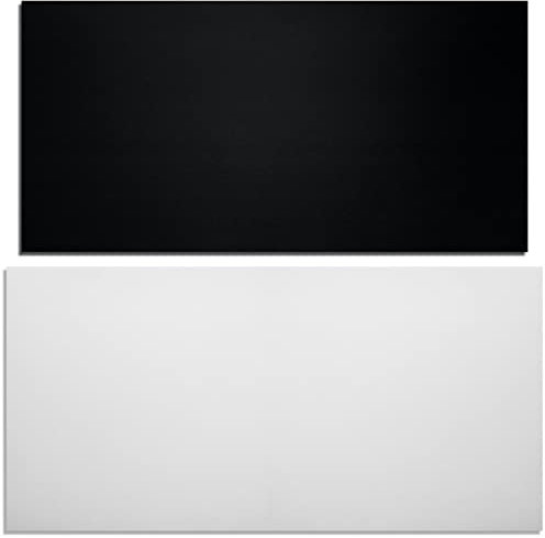 Paneelen aus Polystyrol, 100x50cm Deckenpaneele, Wandpaneele, Dekoren, Decken - Wandverkleidung, 2-3mm dick Reines Styropor XPS (5m²-10 Stück, 0814XL Weiß)