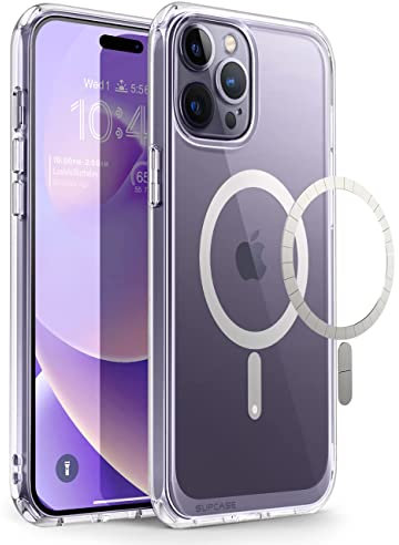 SUPCASE Unicorn Beetle Mag Series Case for iPhone 14 Pro Max (2022 Release) 6.7 Inch, Premium Hybrid Protective Clear Case Compatible with MagSafe (Clear)