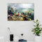 Bruegel Pieter - Landschaft mit dem Fall von Ikarus Leinwand Kunst Öl Malerei Ästhetik Home Dekoration Leinwand Drucke Gemälde 80x120cm rahmenlos