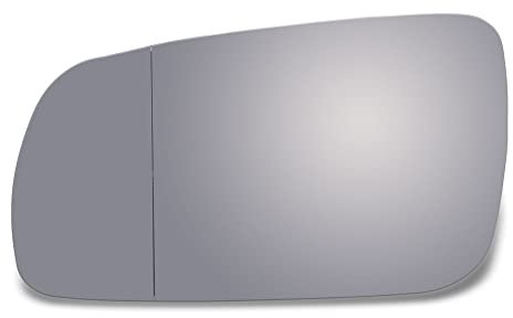 BESTPRICE 1x cristal del espejo retrovisor lateral izquierdo Compatible con SEAT AROSA, CORDOBA, IBIZA, TOLEDO, VW BORA, GOLF 4, POLO