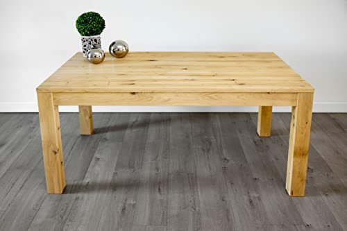 Mayaadi-Home Esstisch Abaro Wildeiche Natur geölt 180x100x78cm
