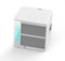 FLINQ Mini Aircooler – Mobiler Kühler – Lüfter – 800 ml Wasserreservoir – LED-Beleuchtung