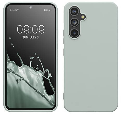 kwmobile Hülle kompatibel mit Samsung Galaxy A54 5G Hülle - TPU Silikon Handyhülle - Schutzhülle stoßabsorbierend flexibel - Case in Cool Mint