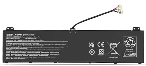 AP21A8T AP21A7T AP21A5T Laptop-Akku Kompatibel mit Acer Nitro 5 AN517-55 Predator Helios 18 PH18-71 Predator Helios 300 PH315 PH317 PH315-54 PH315-55 PH317-56 PH317-56 Series (15.4V 90.61Wh)