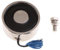 QXSJEDYCH Elektrischer Hebemagnet, Elektromagnet, Hubmagnet, Silber, DC 12 V, 800 N Elektromagnete