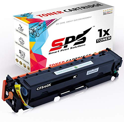 SPS Drucker Toner Kompatibel für HP Color Laserjet Pro M 254 DW - CF540X / 230X | Schwarz | 3.200 Seiten
