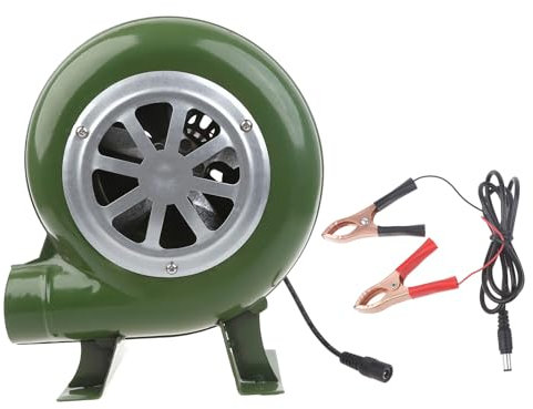 Grillventilator Grillgebläse 40/60/80 W Schmied Luftgebläse Mit Kanal Eisengetriebe Tragbares Elektrisches Gebläse Für Camping