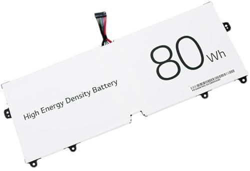 80 Wh 10336 mAh Batteria per laptop compatibile con LG gram 15/17 2020 15Z90N 17Z90N LBV7227E