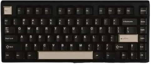 Bridge75 Wireless Bluetooth Mechanical Keyboard Custom Three Mode RGB Aluminium Long Endurance Design(Anode Black)