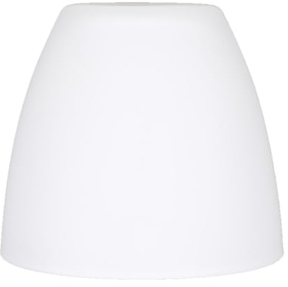Lampenglas Ersatzglas Leuchtenglas weiß satiniert Ø 74mm Glasschirm E14 Höhe 66mm