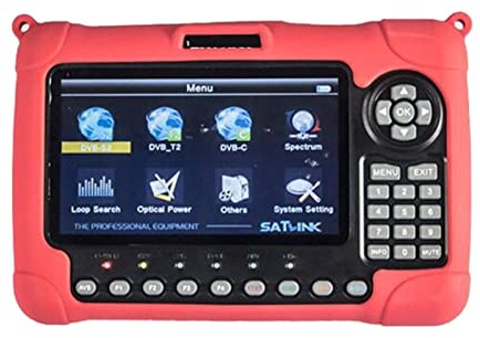 Originale genuino WS-6980 DVB-S2 + DVB-C + DVB-T2 Combo Misuratore satellitare del cercatore satellitare dell'analizzatore del rilevamento dell'alimentazione ottica