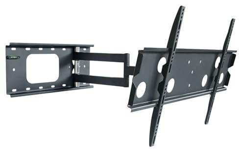 NEG Profi Universal TV-Wandhalterung Extender 7515 (schwarz) Schwenk-, neig- und ausziehbar, Full Motion (bis max. VESA 600x400 und 80kg)
