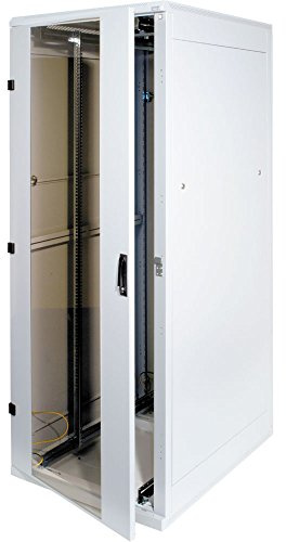 TRITON RMA-18-A68-CAX-A1 48,26 cm (19 Zoll) Netzwerkschrank RMA mit Glastür, 18 HE schwarz