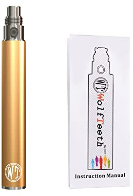 Wolfteeth EGO-T Ecig 1100mAh Batterie Rechargeable Cigarette Electronique(or 1082) Ne contenant pas de tabac ni de nicotine ni de e-liquides