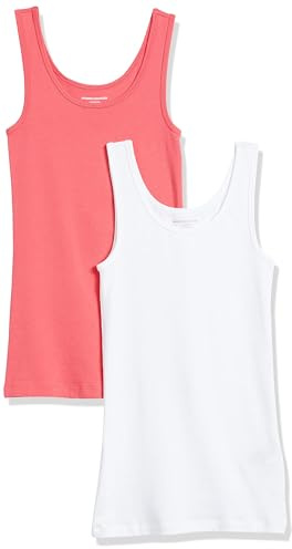 Amazon Essentials Women's Slim-Fit Vest, Pack of 2