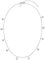 Purelei® Nani Kette Damen (Silber) – Halskette Damen aus langlebigem Edelstahl – Wasserfeste Kette mit Anhänger – 30–55 cm Länge – Halskette für deinen individuellen Look