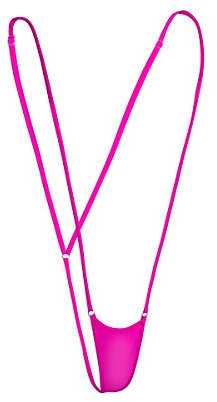 ranrann Femme Sexy Body String Micro Bikini Thong Lingerie Ouverte Bandage sous-vêtements de Nuit Erotique Bodysuit Monokini Sexy Une Piece Maillot de Bain Couleur Rose Taille Unique