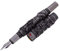 Jinhao Gray Metal Double Dragon Playing Pearl 3D Embossment Fude Nib Fountain pen, Bent Nib Calligraphy Signature Pen