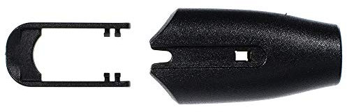 West Coast Paracord Schwarze Kunststoff-Klemmen – Spanngurte, Seilschlaufen, allgemeine Nutzbarkeit und vieles mehr, (12 mm, 20 Stück)