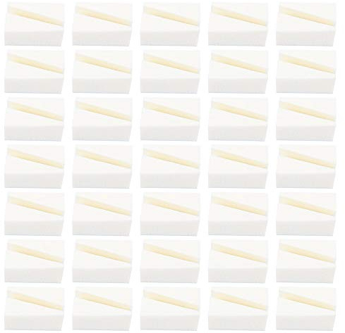 70 Pcs Make Up Wedges Nail Art Sponges Cosmetic Wedges Foundation Beauty Tool (Triangle Shape)