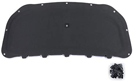 Motorhaubendämmung Dämmmatte mit Clips für VW Touran 1T3 Caddy 2K 2C 10—15