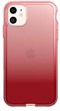 tech21 Pure Ombre Phone Case for Apple iPhone 11 with 10ft Drop Protection, Cherry Red