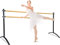 Artan Balance Ballettstange tragbar für Zuhause oder Studio, freistehende verstellbare Stange für Stretch, Pilates, Tanz oder aktive Workouts, Einzel- oder Doppel-, für Kinder und Erwachsene