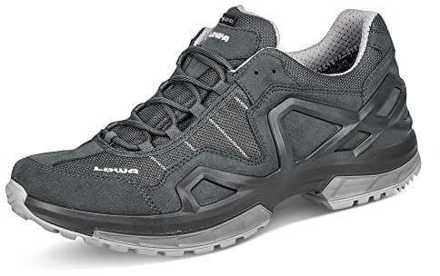 Lowa Gorgon GTX Sportschuhe Herren Outdoorschuhe Wanderschuh Grau Freizeit, Schuhgröße:EUR 45 | UK 10.5