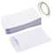 100 Papiertüten Klein Samentütchen 10 x 6 cm Weiß Kraftpapier Tüten für Gastgeschenke Hochzeit, Süßigkeiten, Münzen