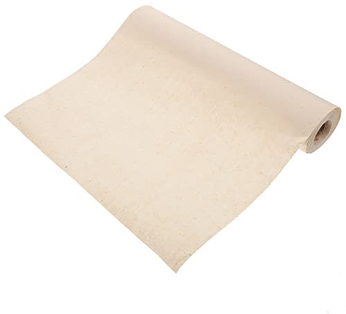 EXCEART 1 rouleau de papier de riz ivoire – 2000 x 35 cm – calligraphie, dessin, peinture – 67 g/m² – 1 feuille