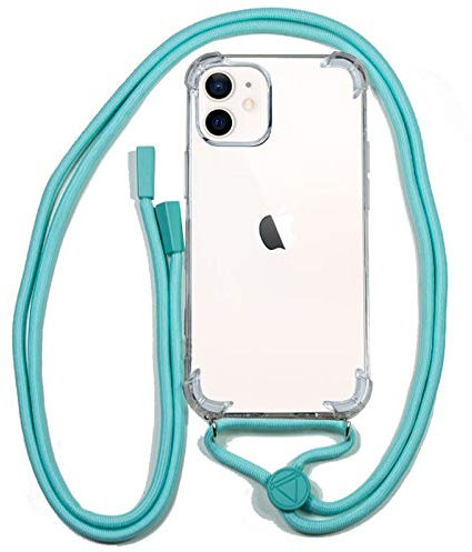 Cool Case for iPhone 12 Mini Blue Lanyard