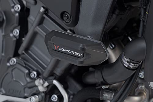 SW-Motech Sturzpad-Kit - Schwarz. Yamaha MT-10 (21-).