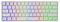 Genesis TECLADO Gaming (Ingles) Thor 660 RGB Weiß mit LED