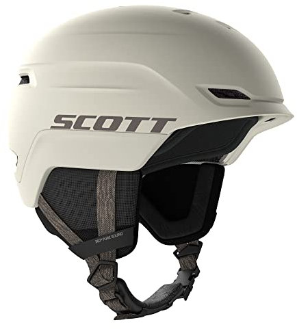 Scott Chase 2 Plus Helmet Beige - Komfortabler vielsetiger MIPS Wintersporthelm, Größe M - Farbe Light Beige