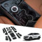 BIXUAN NQ5 2024 kompatibel mit Kia Sportage NQ5 2022-2023 2024 2025 Antirutschmatten Mittelkonsole Armlehne Gummimatten,Getränkehalter Matte rutschfeste Türnaht Matten 14 Stück Türschlitzmatte
