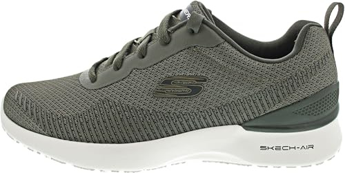 Skechers Dynamight Herren sportlicher Schnürer in Grün, Größe 44
