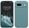 kwmobile Housse Compatible avec Google Pixel 8a Coque - Housse de téléphone Protection Souple en TPU Silicone - Arctic Night