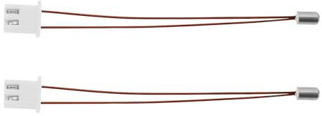 YINETTECH 2 Stück Thermistor-Temperatursensor Hochtemperatursensor mit XH2.54-Anschluss Kompatibel mit Artillery Sidewinder X1/Genius 3D-Druckern Länge 60 mm