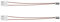YINETTECH 2 Stück Thermistor-Temperatursensor Hochtemperatursensor mit XH2.54-Anschluss Kompatibel mit Artillery Sidewinder X1/Genius 3D-Druckern Länge 60 mm
