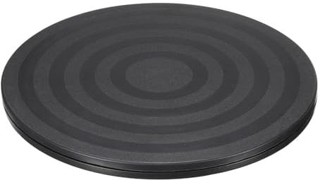 PATIKIL Support Pivotant Lourd de 8 Pouces avec Roulements à Billes en Acier, Base Tournante à 360° Lazy Susan pour Téléviseurs Grand Écran, Ordinateurs, Moniteurs, Couleur Noire