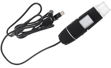 HOMSFOU Microscope Numérique Portable Electronique Haute Définition pour Observation Détails Outil Inspection pour Éducation Laboratoire Et Insectes