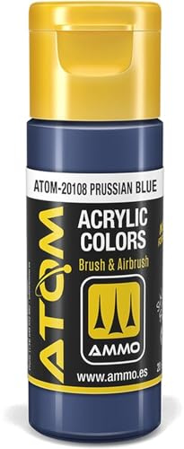 Atom Color Preußischblau