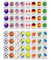 Seaside Escape Game Blöcke 65 Fliesen Seaside Escape Game Fliesen Flagge Muster Spiele Mahjong Fliesen Set(Style 6,30mm)