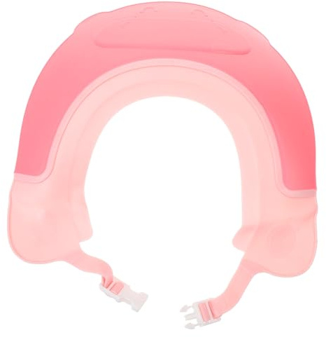CATIEBYE Verstellbare Haarwaschhaube für Kleinkinder mit Ohrenschutz aus Pe Niedliches Prinzessin Design für Babys und Kinder