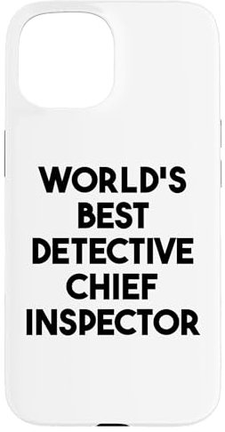 Hülle für iPhone 15 Der beste Detective Chief Inspector der Welt