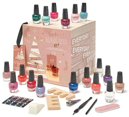 Nail Varnish Advent Calendar Gift Set Makeup Polish Xmas Girls Women's _Women Make Up Set Teenagers Girls Adult Makeup Beauty Christmas Gifts Countdown to Christmas
